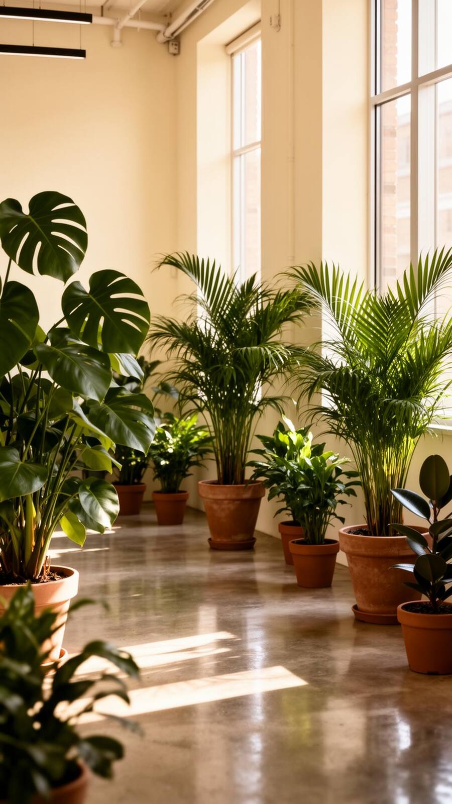 Indoor plant rental service